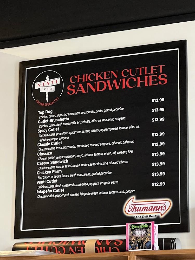 Venti Italian Specialties Chicken Cutlet Salad